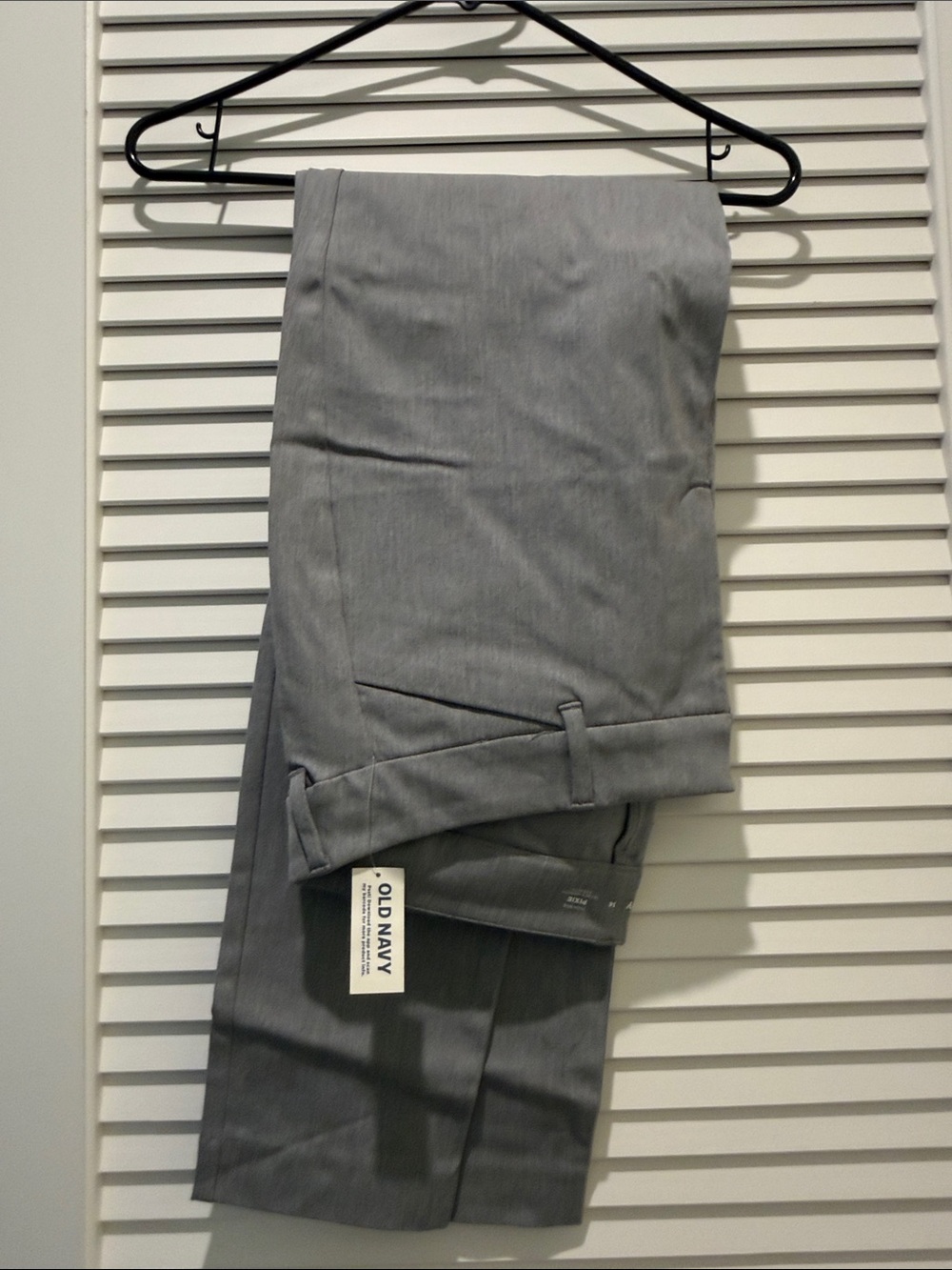 Old Navy Women’s Pixie Work Pant — Light Gray